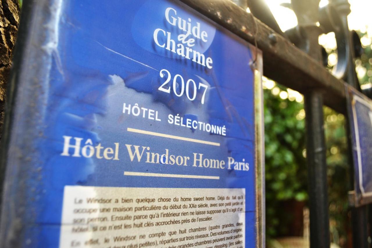 Hotel Windsor Home Paris Eksteriør bilde